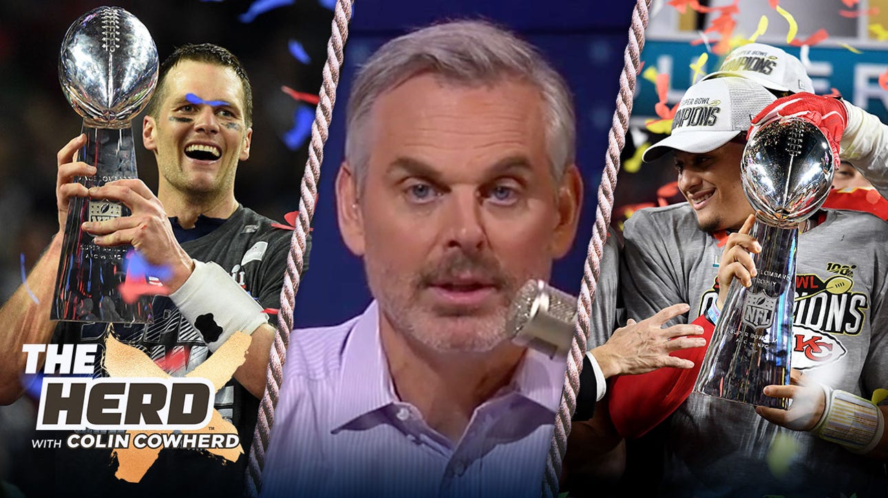 Colin decides who will be Super Bowl Champions on Sunday: Mahomes' Chiefs or Brady's Bucs | THE HERD