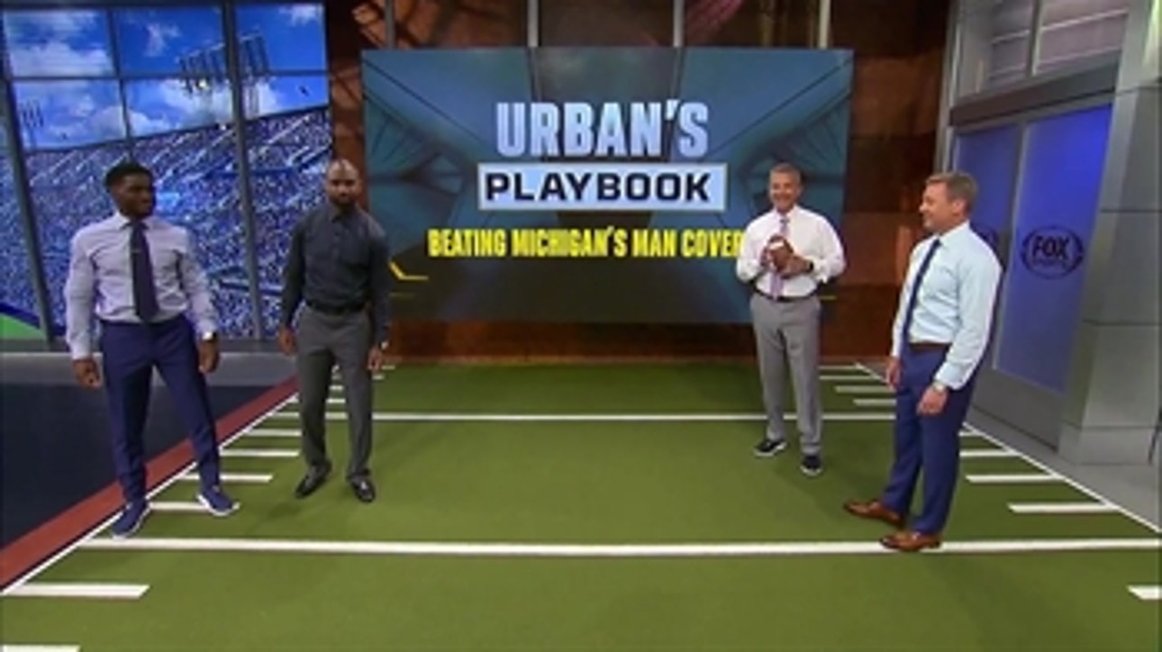 Urban Meyer breaks down how to beat man coverage ' URBAN'S PLAYBOOK