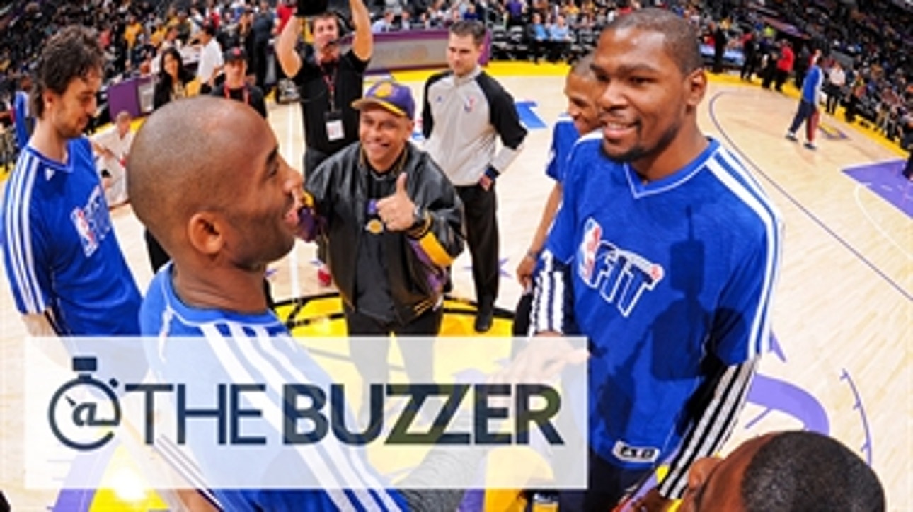 Kevin Durant: Claim about playing with Kobe Bryant is (expletive)