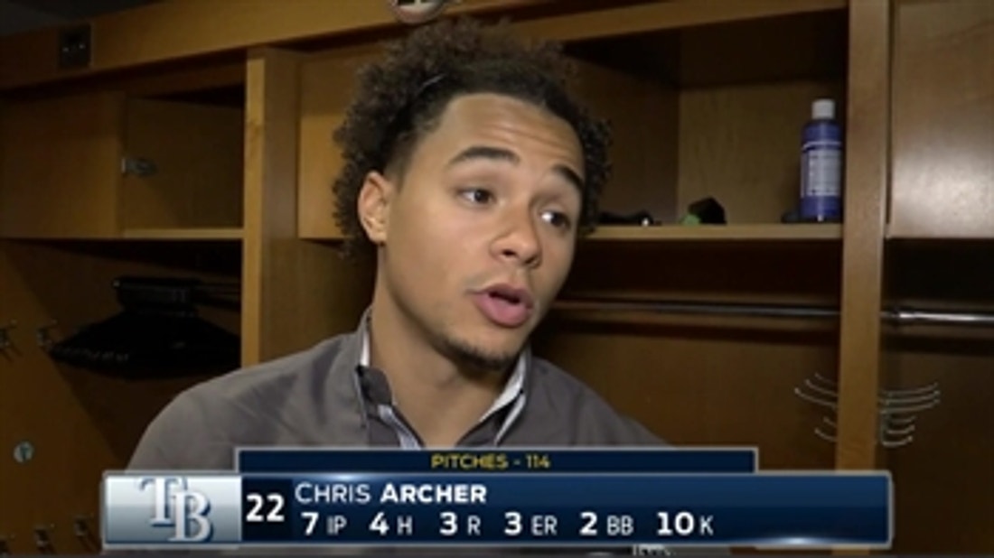 Chris Archer says he and George Springer are good after final strikeout dust-up
