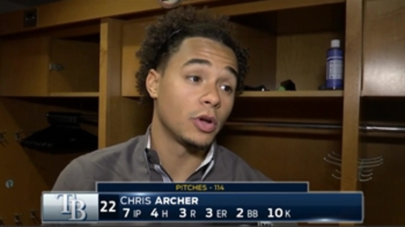 Chris Archer says he and George Springer are good after final strikeout dust-up