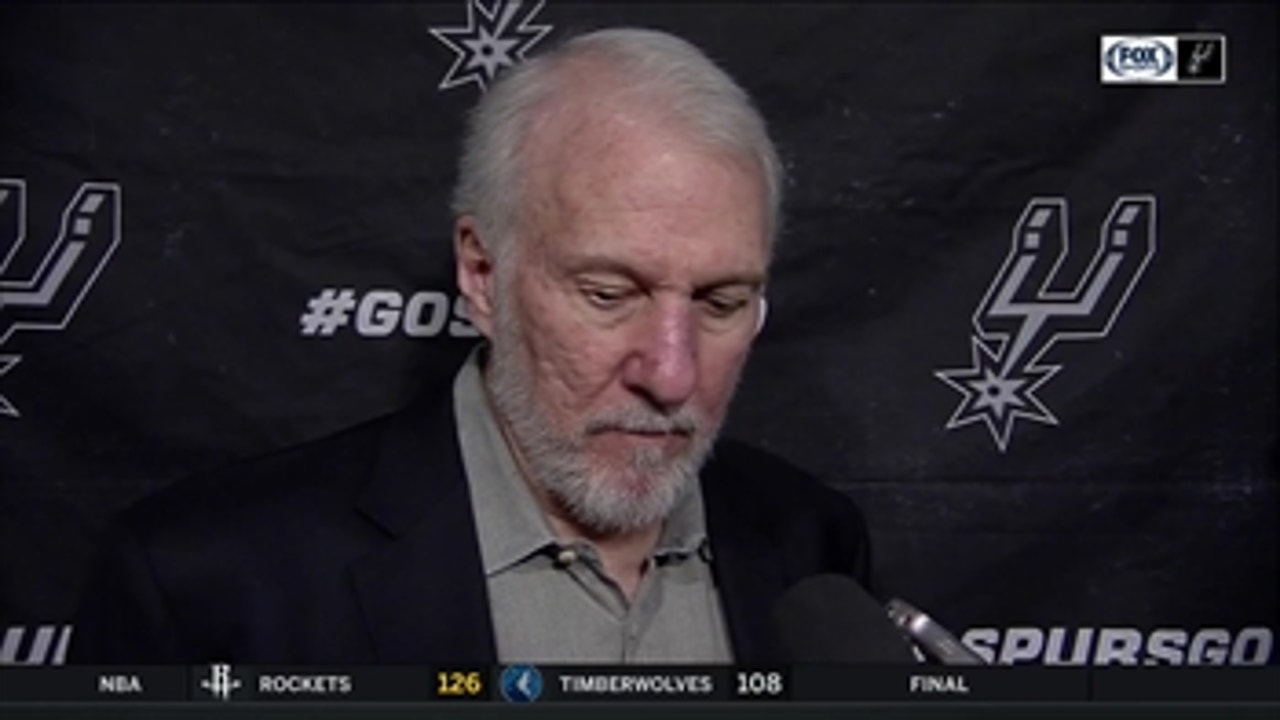 Gregg Popovich talks Spurs loss to Nuggets
