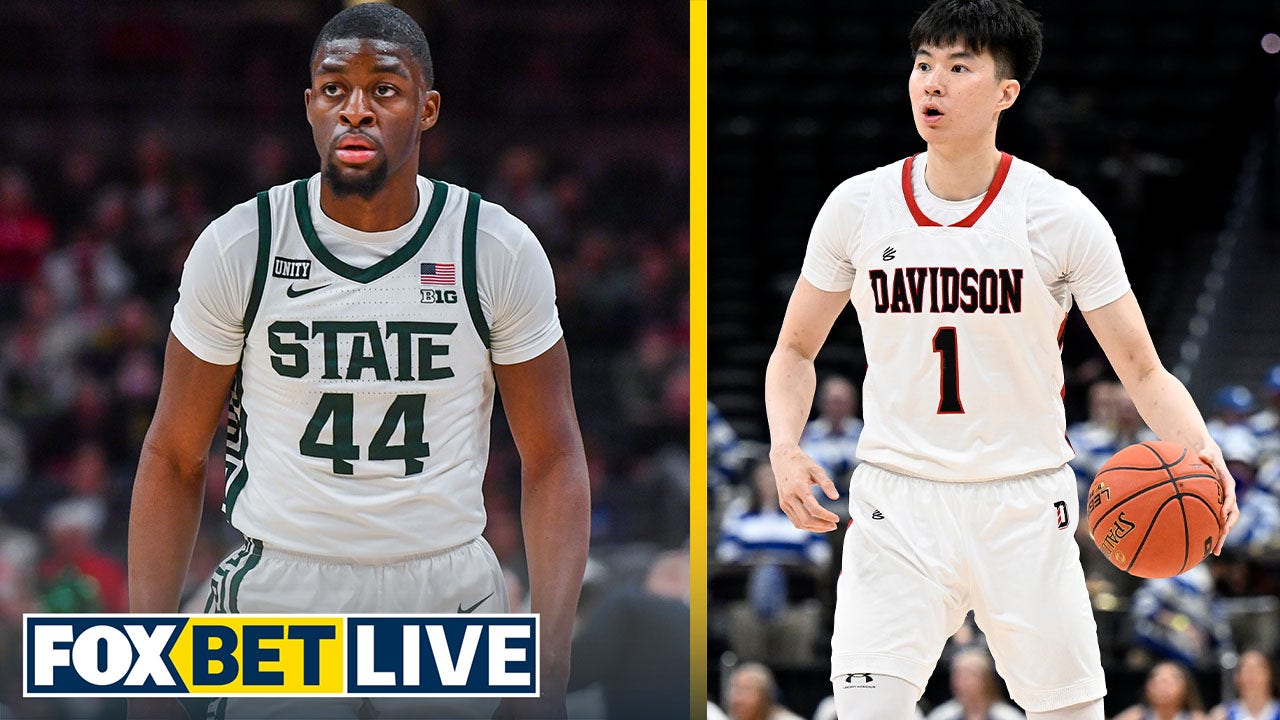 No. 10 Davidson is the play against No. 7 Michigan State I FOX BET LIVE