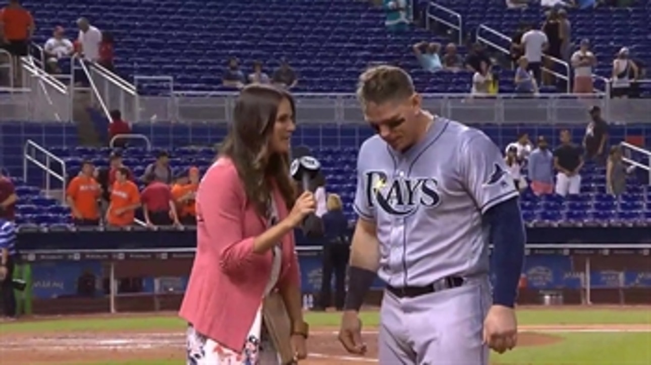 Rays' Logan Morrison on his good times with the Marlins