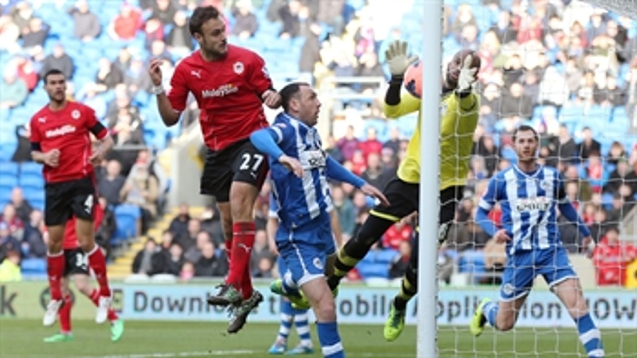 Cardiff City v Wigan Athletic FA Cup Highlights 02/15/14