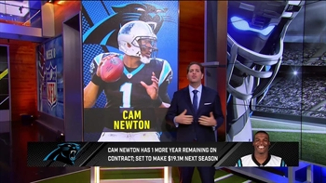 The Panthers can easily trade or cut Cam Newton this offseason — Peter Schrager explains