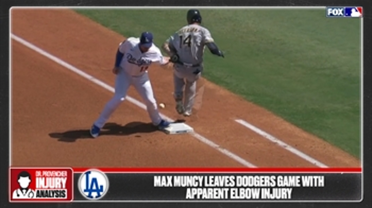 Dr. Matt evaluates Max Muncy's elbow injury and how long he could be out