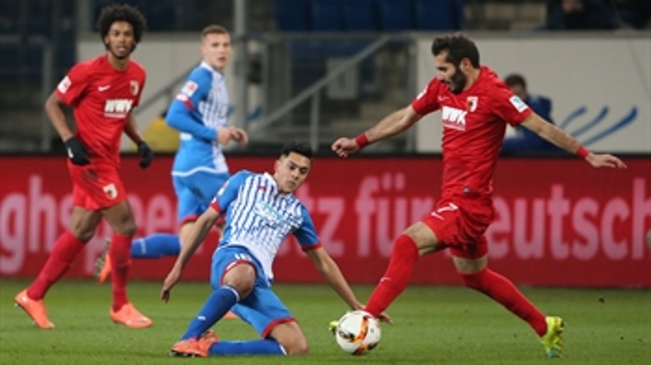 1899 Hoffenheim vs. FC Augsburg ' 2015-16 Bundesliga Highlights