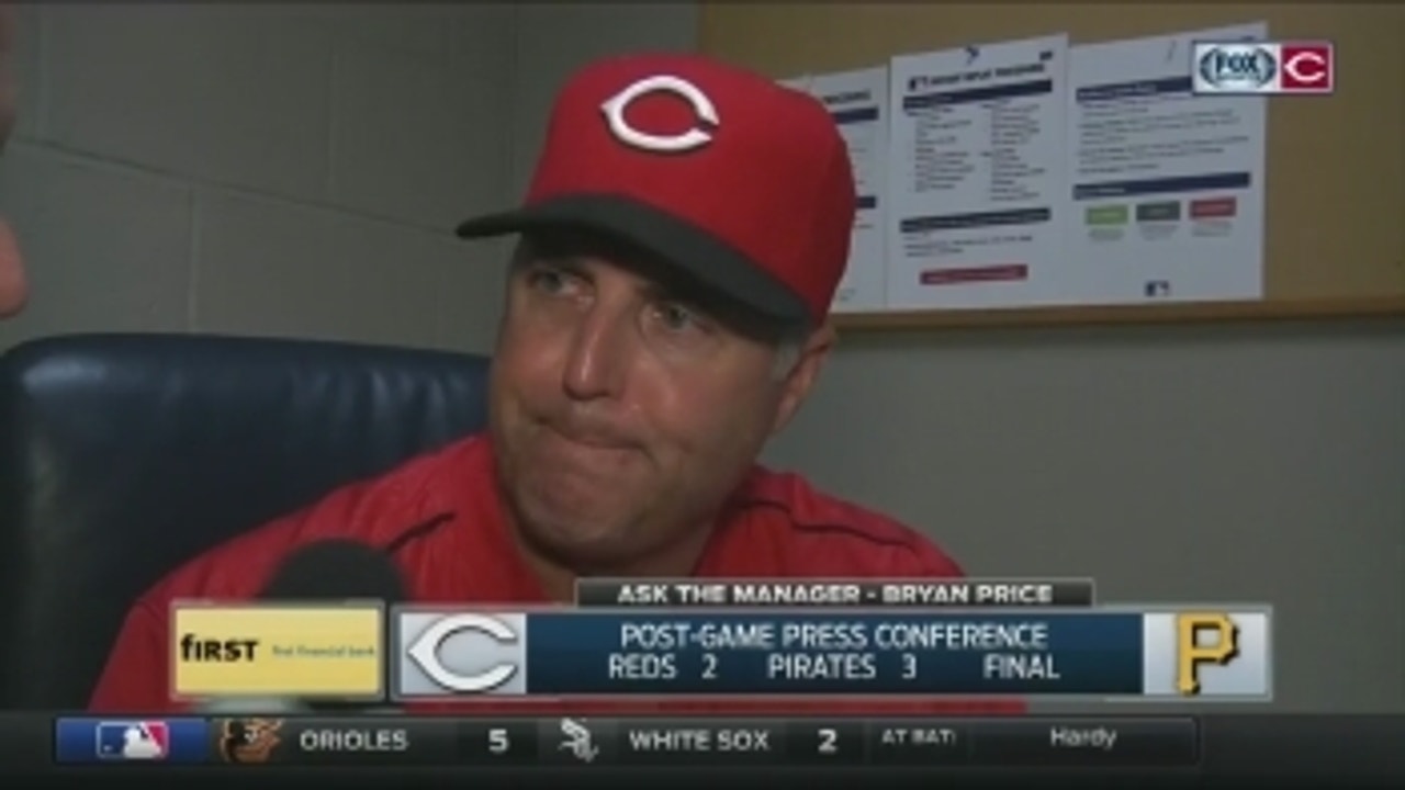 Reds manager not pleased about this unusual bullpen stat