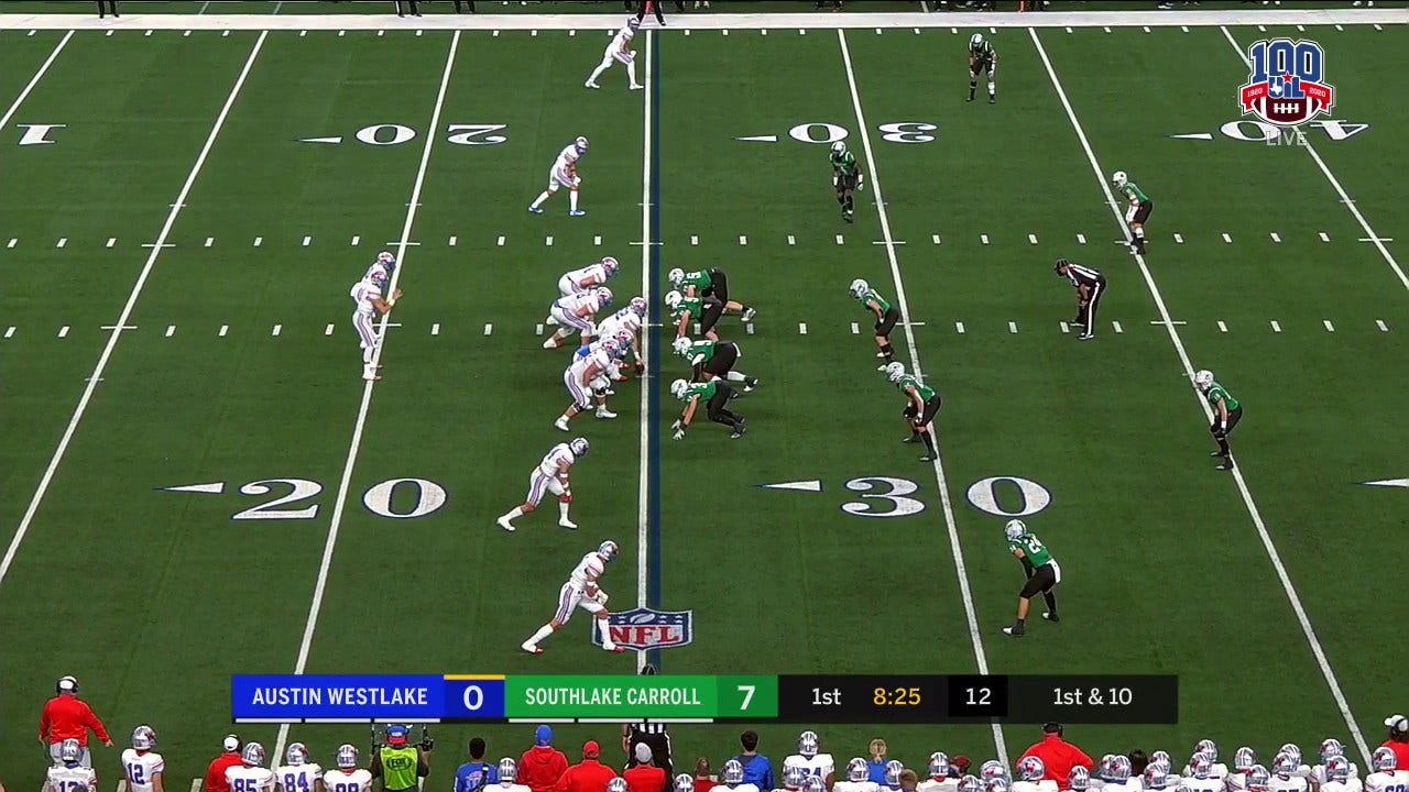 HIGHLIGHTS:: Westlake Answers on Zane Minors 75-yard TD run