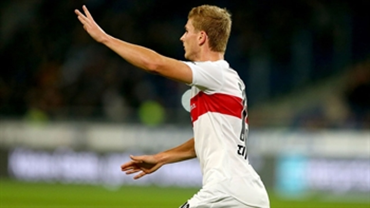 Werner puts Stuttgart up 2-1 against Hannover - 2015-16 Bundesliga Highlights