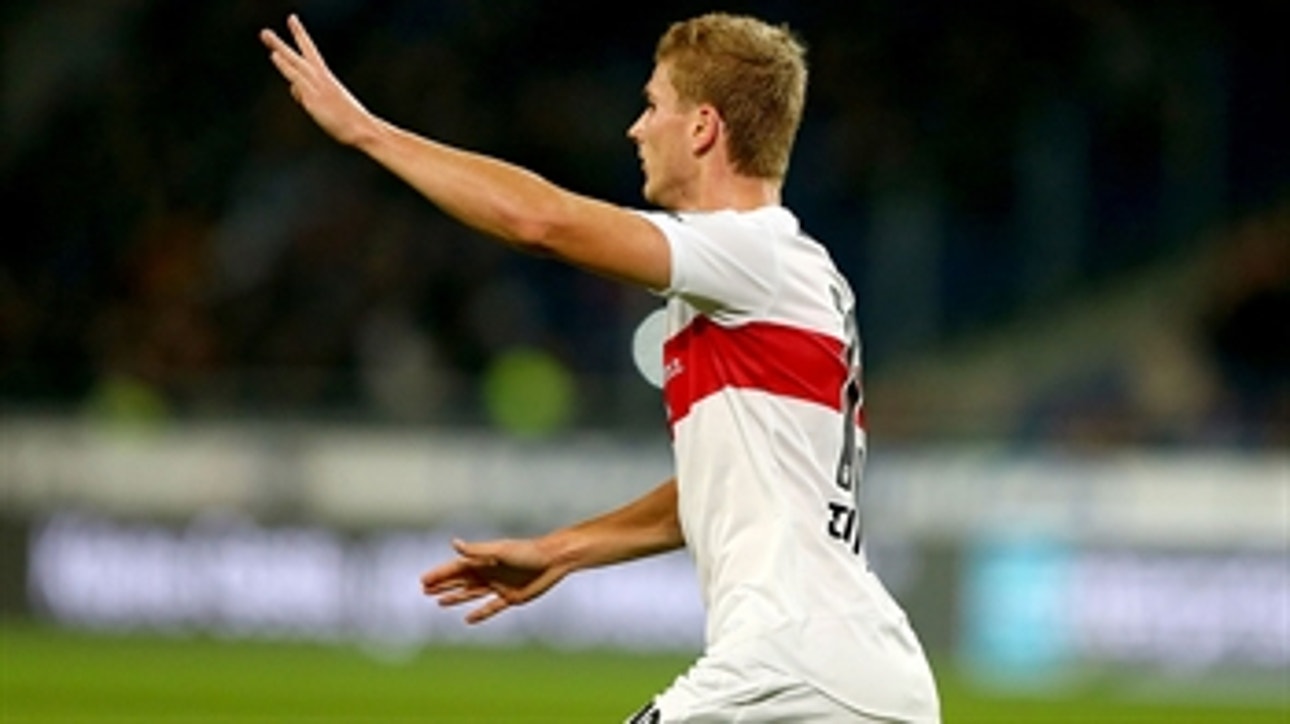 Werner puts Stuttgart up 2-1 against Hannover - 2015-16 Bundesliga Highlights