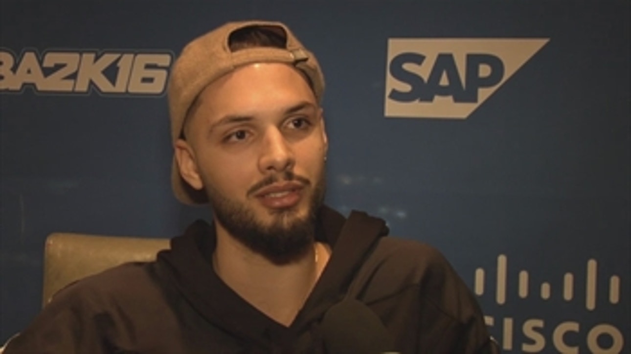 Evan Fournier on excitement of playing in London