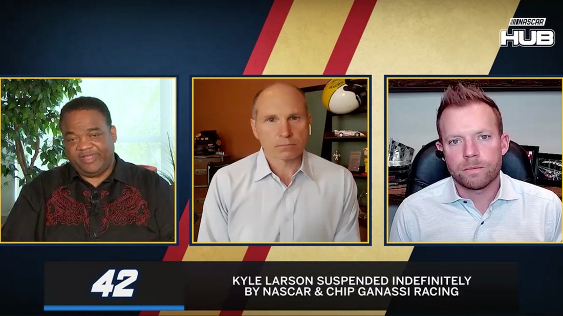 Jason Whitlock and Regan Smith react to Kyle Larson's suspension for using a racial slur