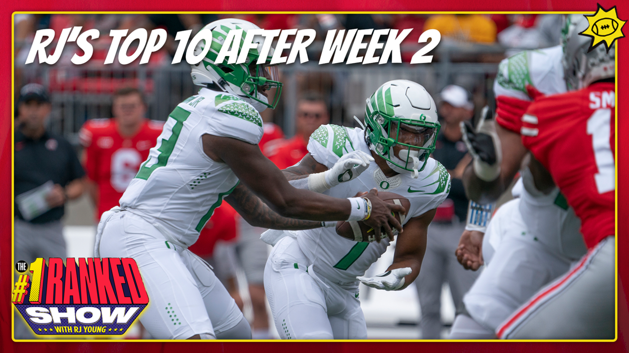 RJ Young ranks the top 10 teams in the country after Week 2