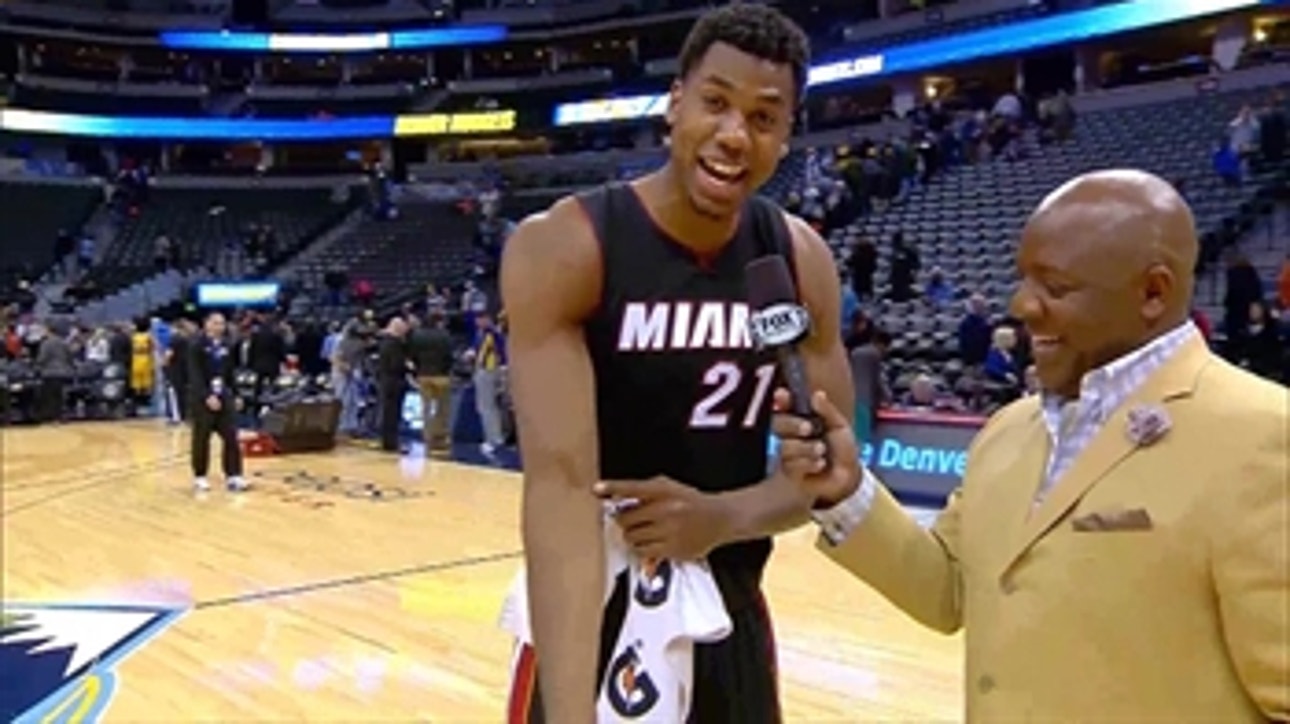 Hassan Whiteside has to 'show the veins' after triple-double