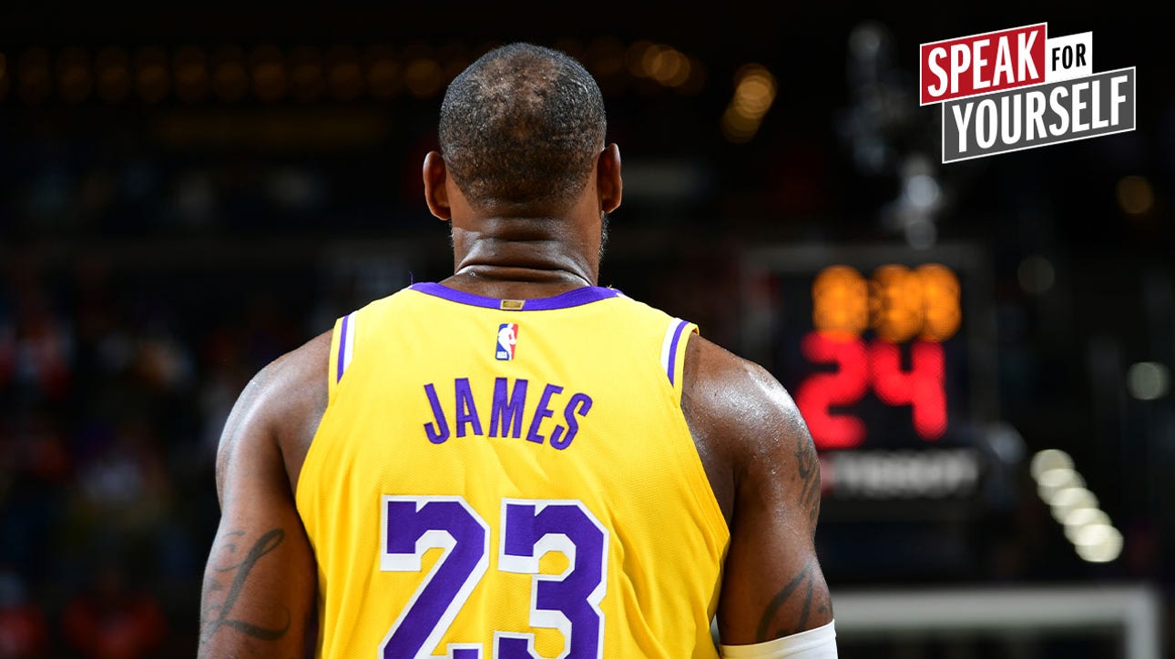 Chris Bosh breaks down LeBron James' athleticism and whether he can defeat the Suns without AD I SPEAK FOR YOURSELF