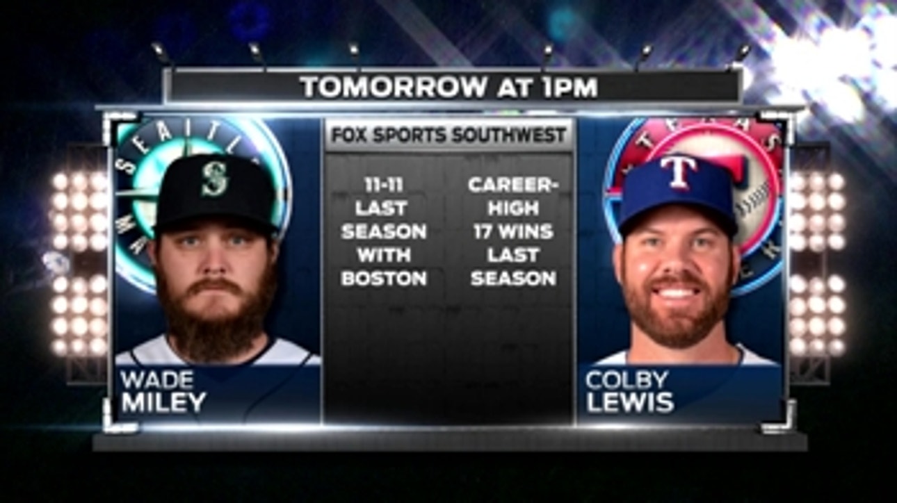 Rangers Live: Preview - Colby Lewis vs. Wade Miley