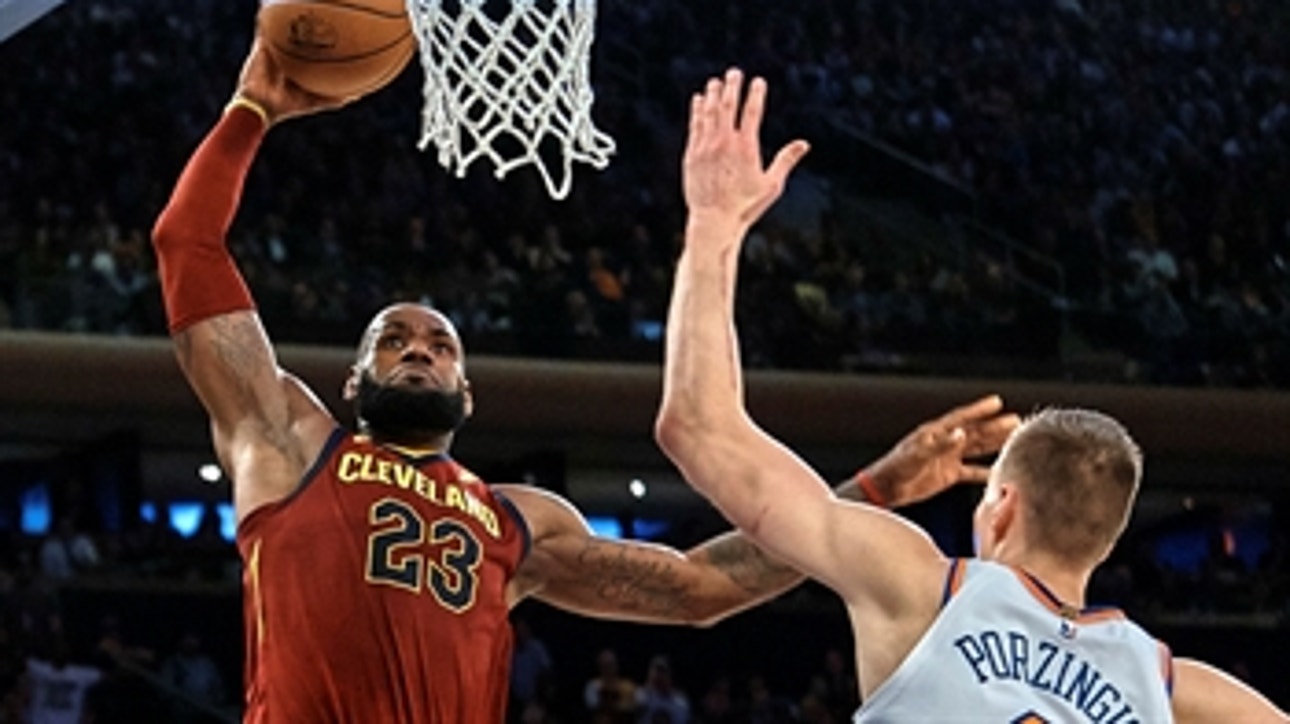 Colin on LeBron's performance against the NY Knicks: 'Of all his exploits, that reminded me of Michael Jordan'