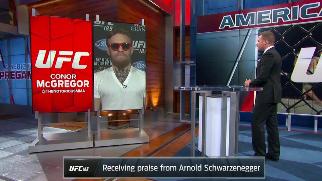 Conor McGregor responds to Arnold Schwarzenegger's praise