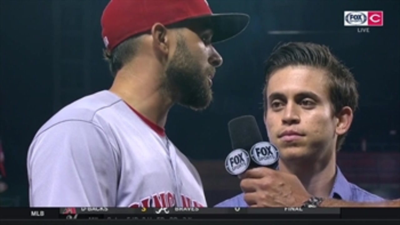 Through earlier slump and current surge, Jose Peraza has stuck to his routine