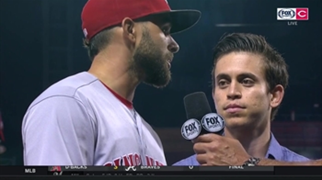 Through earlier slump and current surge, Jose Peraza has stuck to his routine