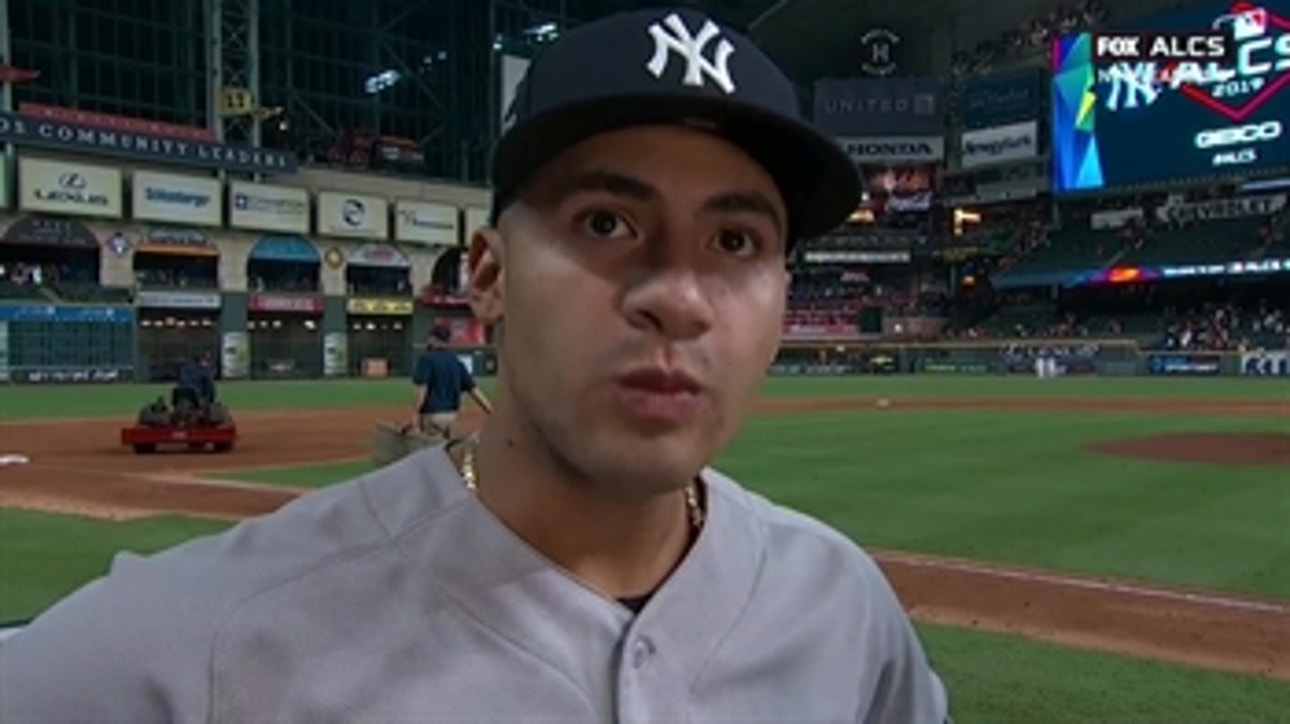 Gleyber Torres re-lives historic performance in Game 1 of ALCS