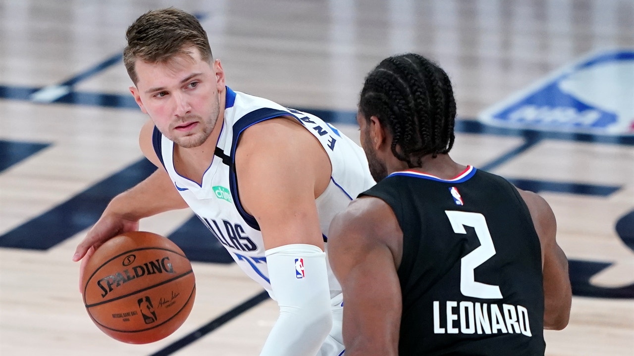Shannon Sharpe reacts to Luka Doncic's impressive performance to tie series 1-1 against Clippers