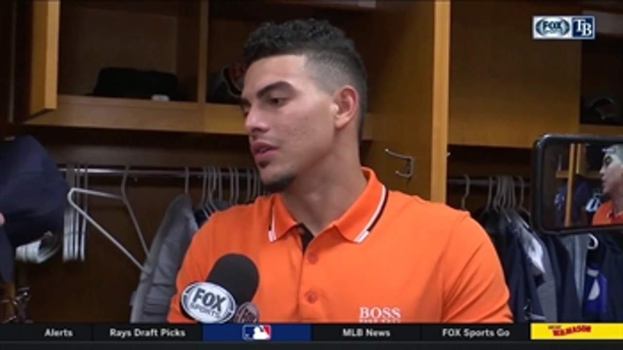 Willy Adames recaps his grand slam against Tigers