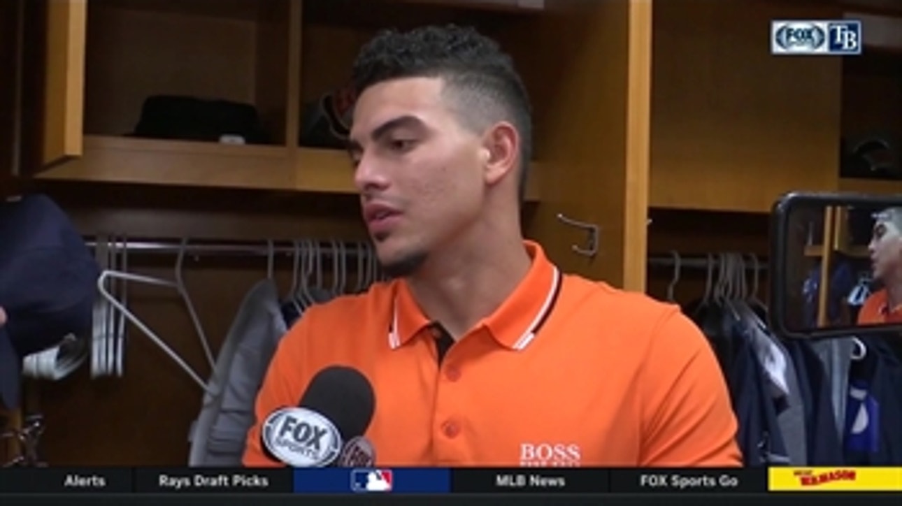 Willy Adames recaps his grand slam against Tigers