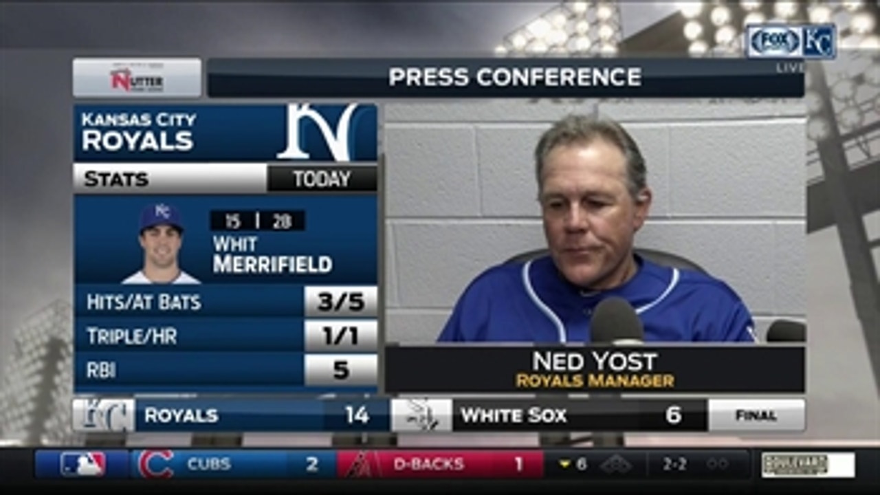 Yost says Royals have momentum: 'It's hard to get, it's easy to stop'