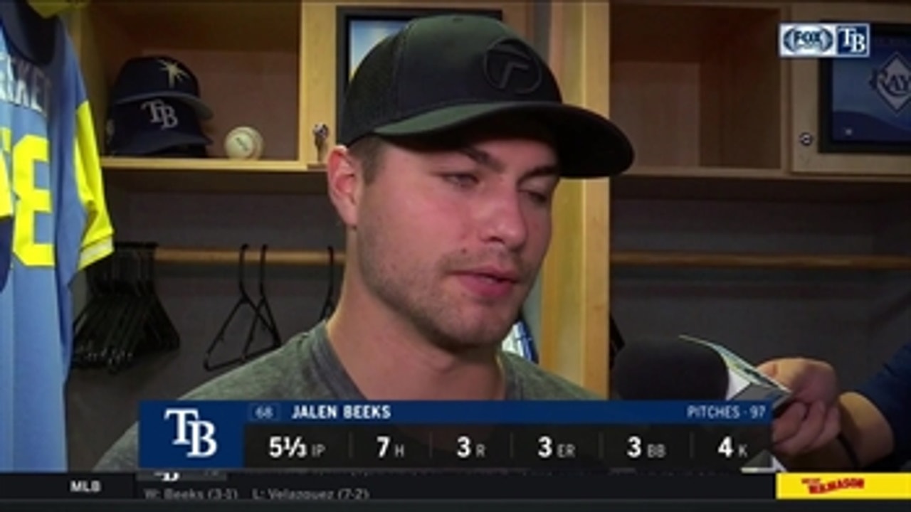 Jalen “Beeker” Beeks on win over his former team