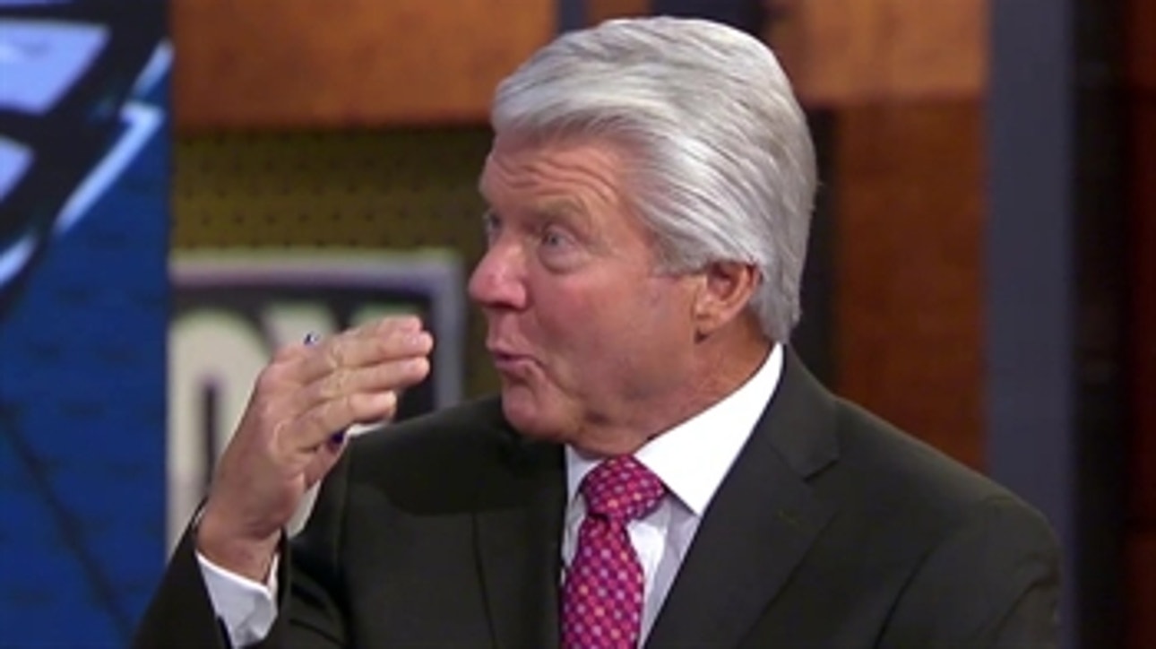 Jimmy Johnson reacts to Tony Romo's Week 17 performance vs Eagles  ' FOX NFL SUNDAY