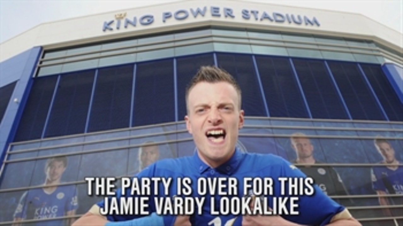 Jamie Vardy lookalike blocked by the star on social media