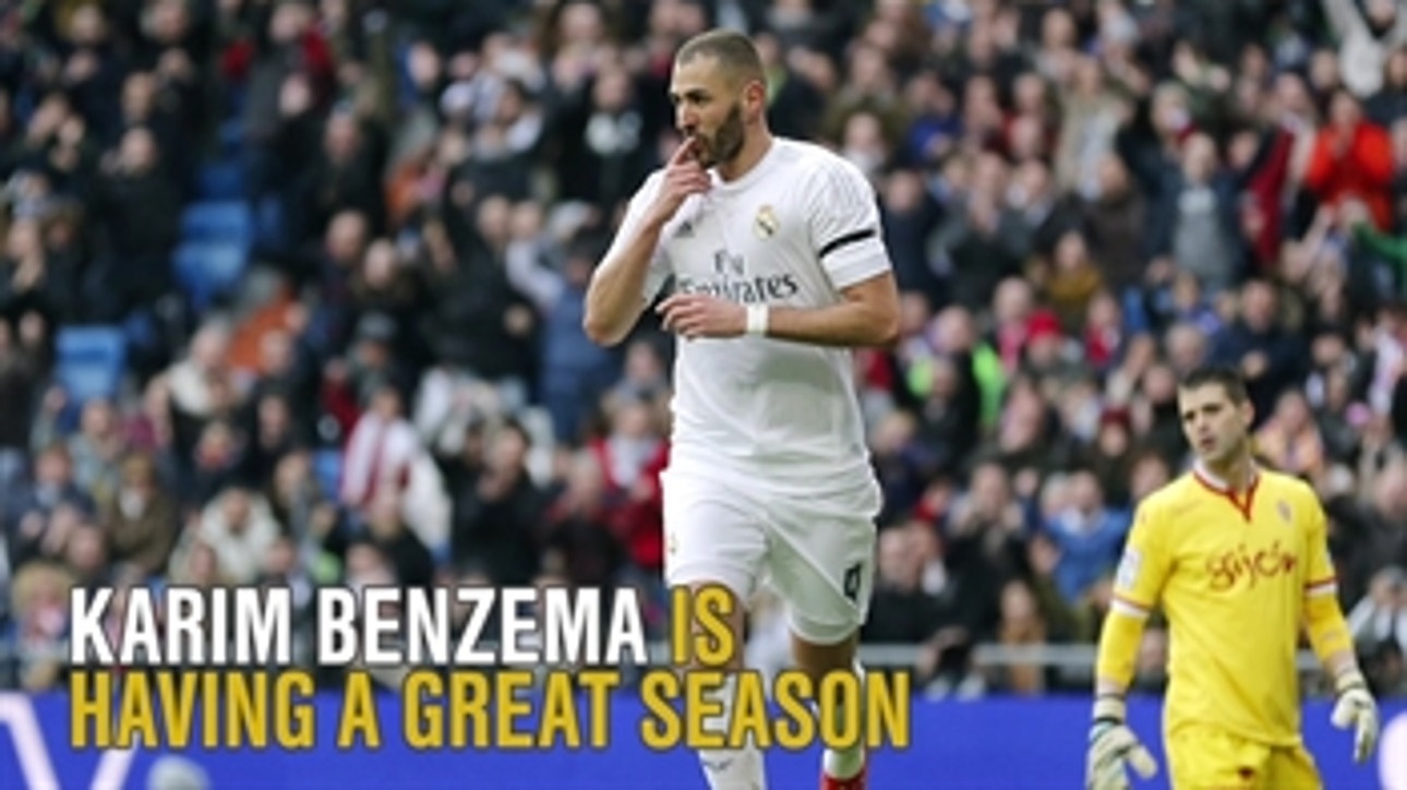 Benzema has quietly put up some impressive numbers