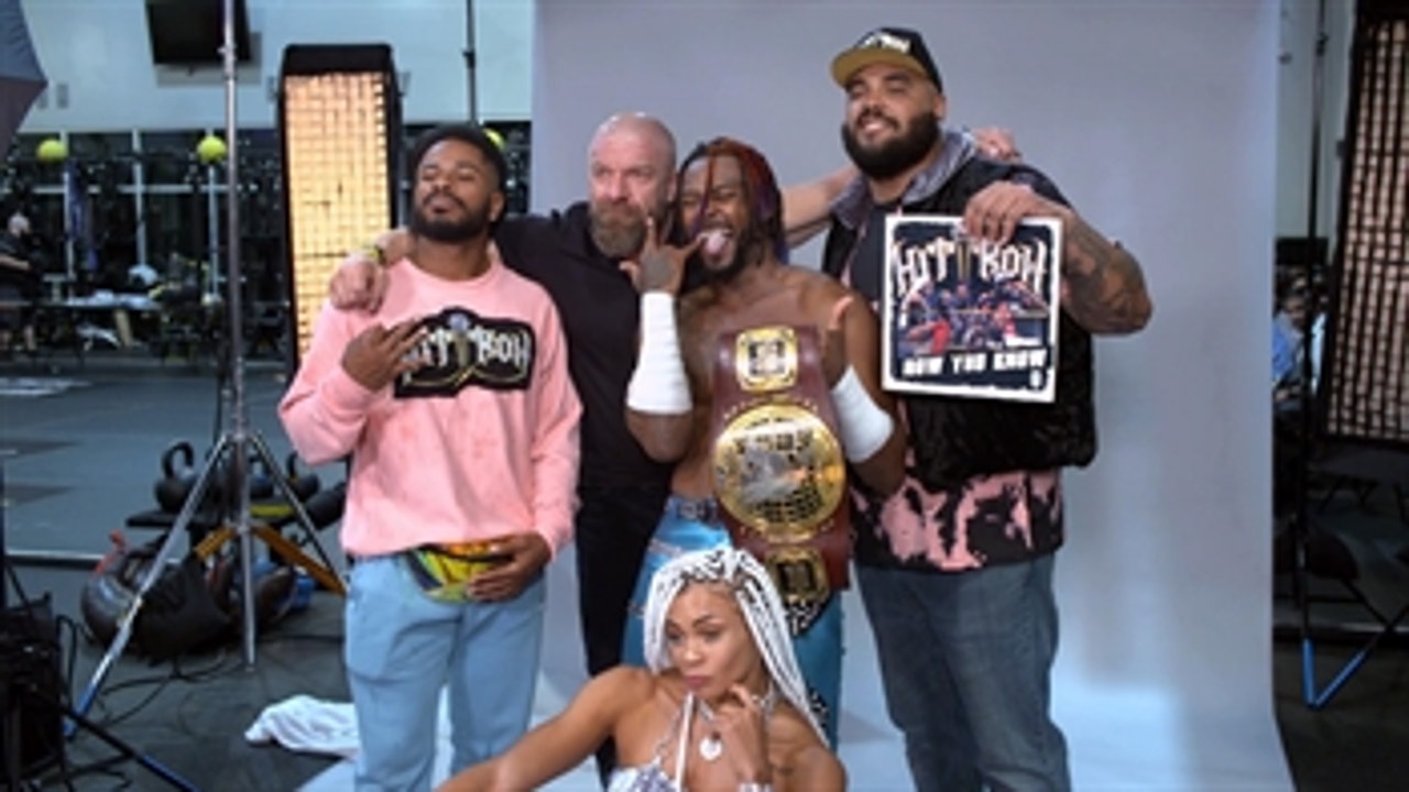 Isaiah "Swerve" Scott's first photoshoot as NXT North American Champion: June 29, 2021