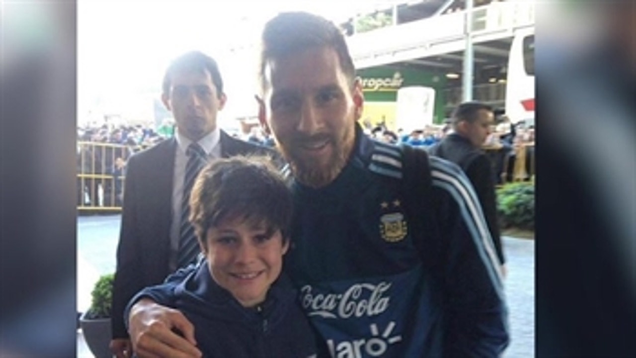 Lionel Messi just made this boy's year