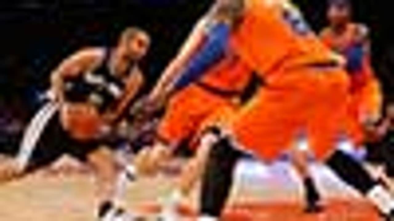 Parker, Spurs top Knicks