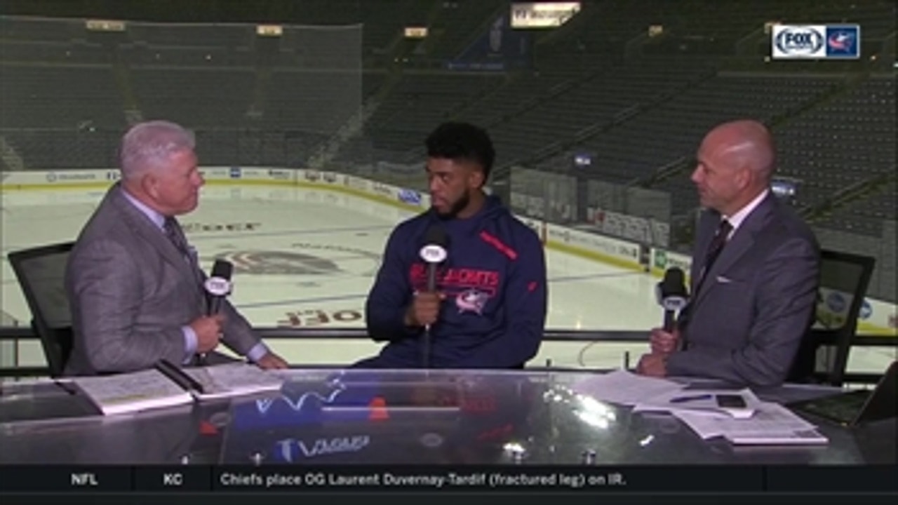 Anthony Duclair on why he joined Blue Jackets
