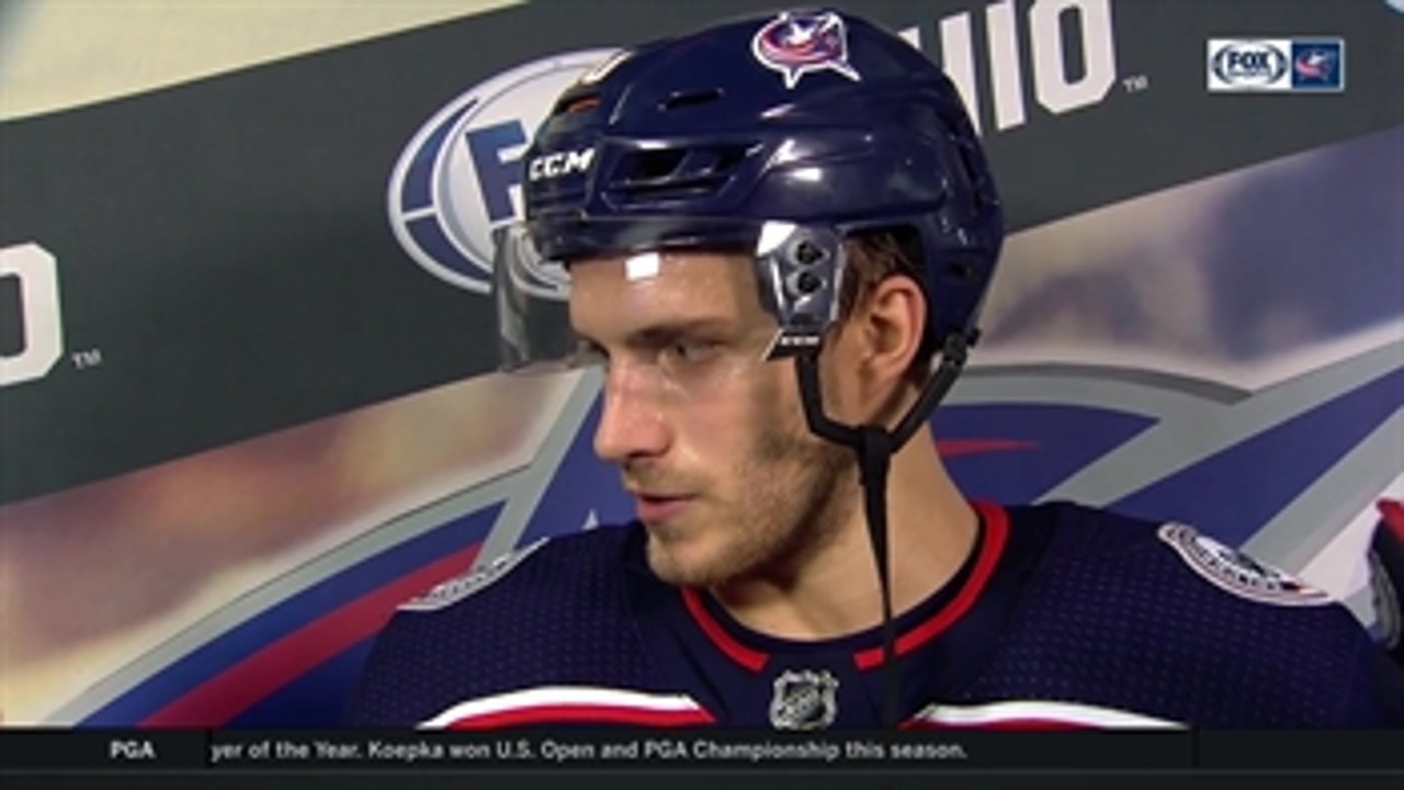 Alexander Wennberg believes Blue Jackets' communication sparked strong performance