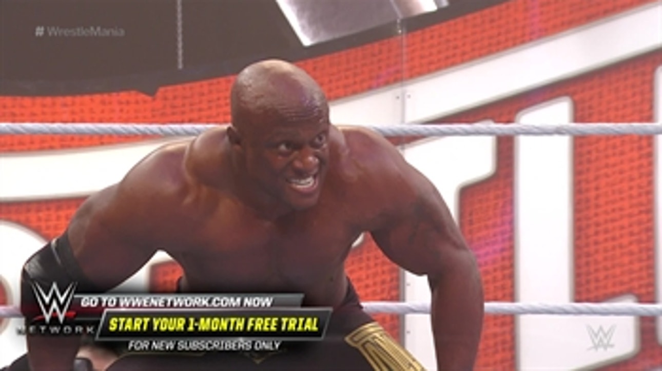 Black and Lashley fight tooth-and-nail: WrestleMania 36 (WWE Network Exclusive)