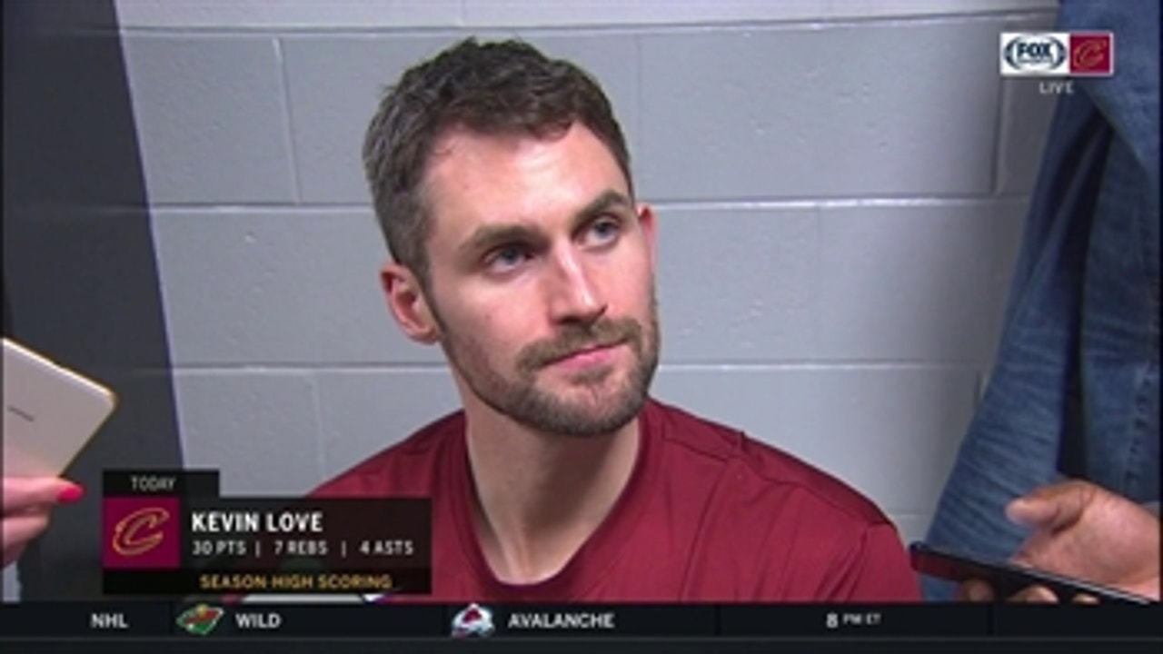 Love complimentary of Boston's unselfishness as a group, Cavs effort on road