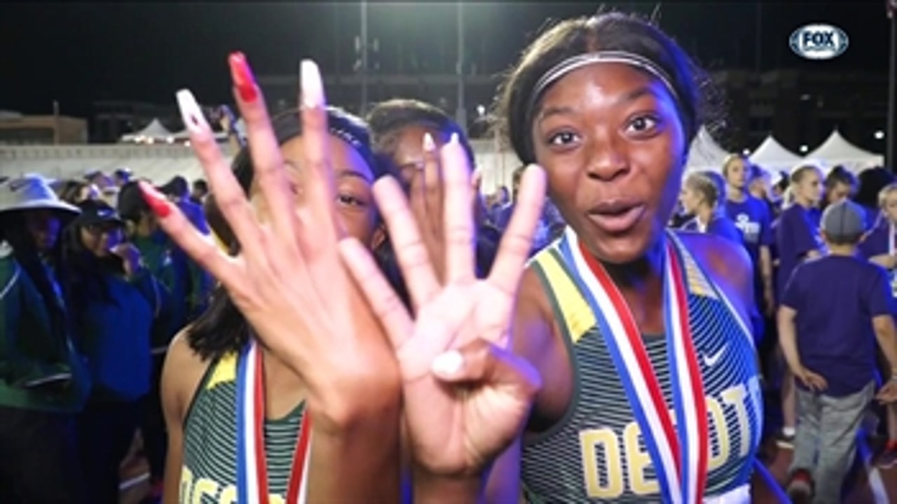 DeSoto Girls Track and Field Claims 4th Straight Title ' UIL Championship Spotlight