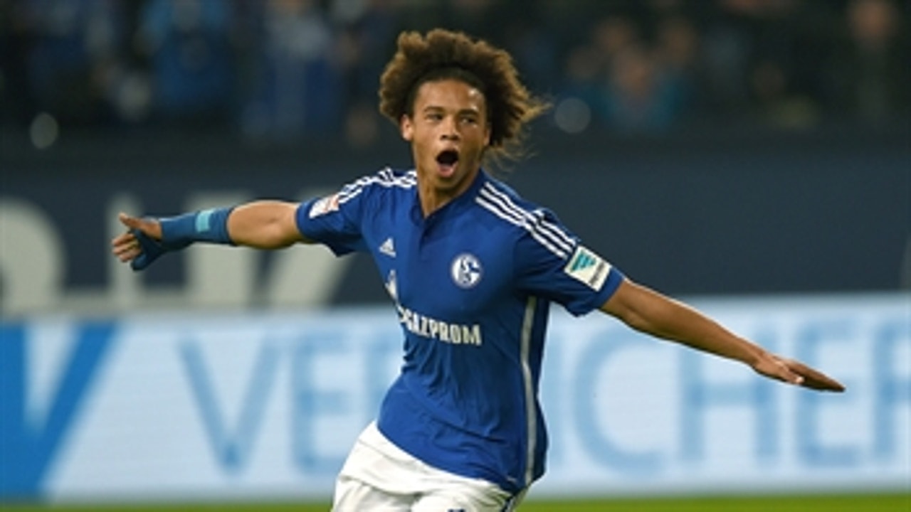 Leroy Sane brilliant run puts the game away for FC Schalke 04 - 2015-16 Bundesliga Highlights
