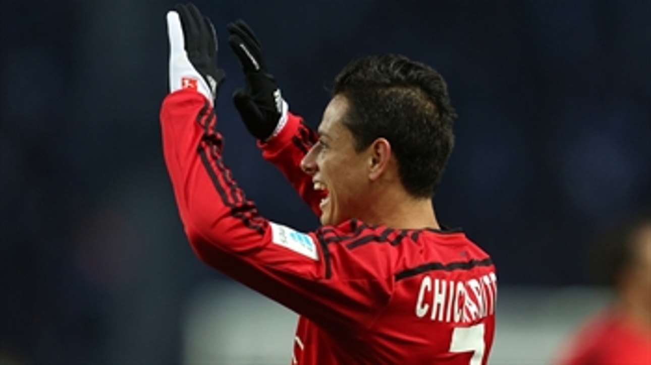Chicharito equalizes for Leverkusen against Berlin ' 2015-16 Bundesliga Highlights