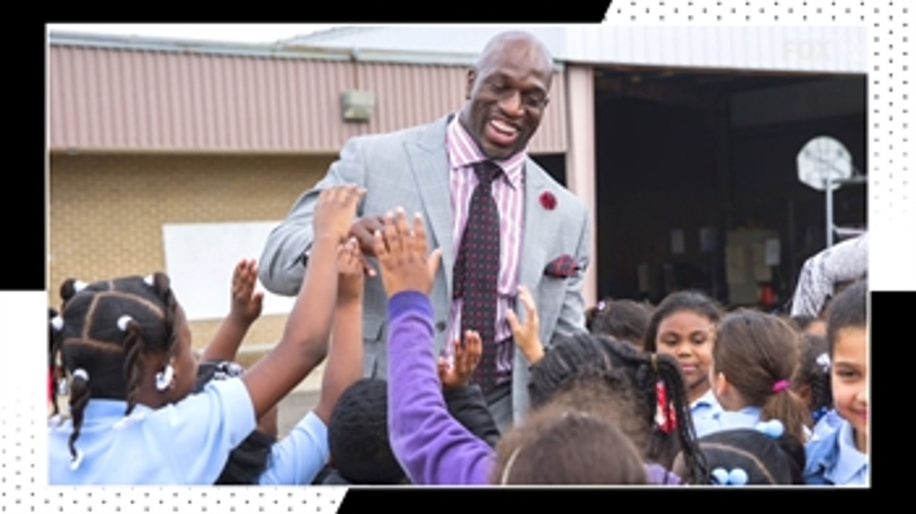 Titus O'Neil on why he loves charity work - WWE AL AN