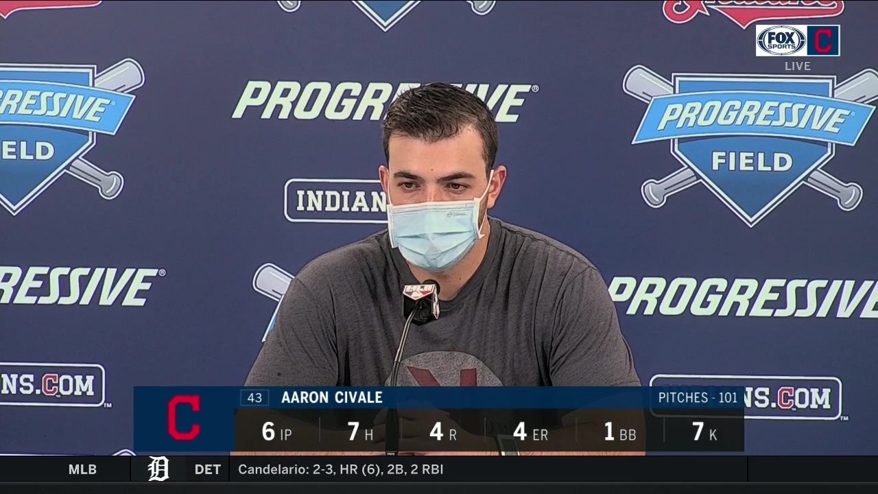 Aaron Civale wishes he'd slowed things down, been more aggressive in costly 3rd inning