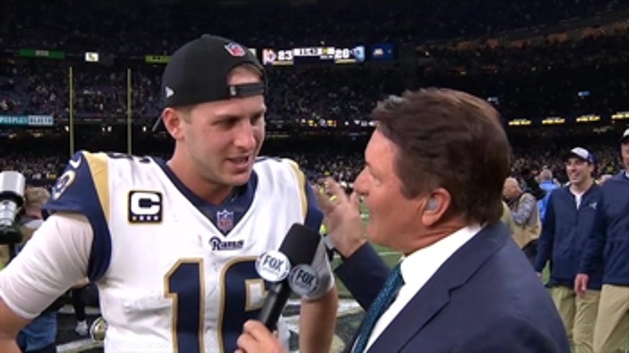 Jared Goff can't believe the Rams are Super Bowl-bound