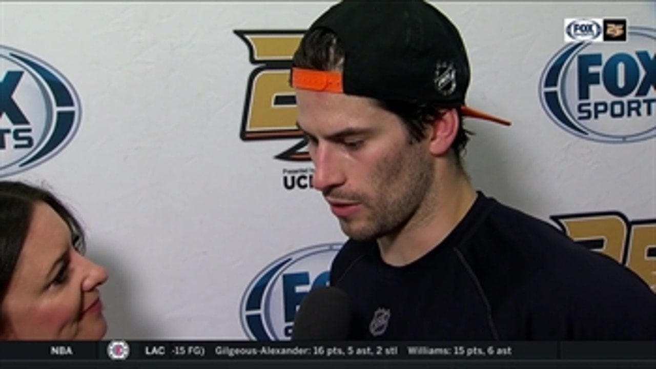 Adam Henrique: 'Tonight, I feel like we played a solid 60 minutes together'