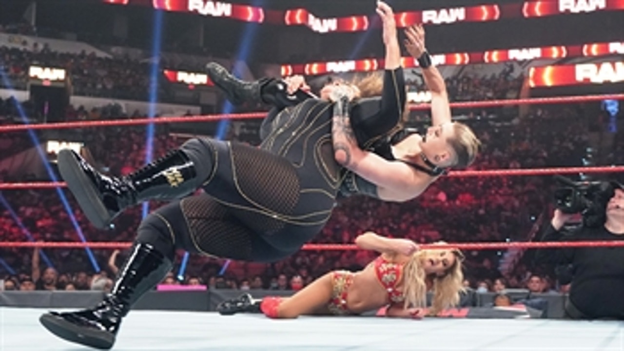 Nikki A.S.H. & Rhea Ripley vs. Charlotte Flair & Nia Jax: Raw, Aug. 16, 2021